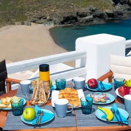 Superior Beachfront 2 With View To The Aegean Sea Appartement Panormos (Mykonos)